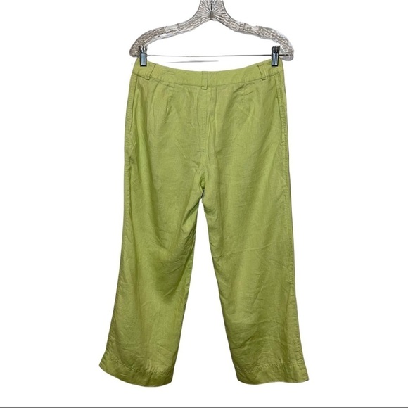 Sigrid Olsen 100% Linen Woman Pants Size 6 - Picture 2 of 5